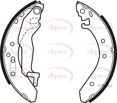 APEC Brake Shoes SHU468