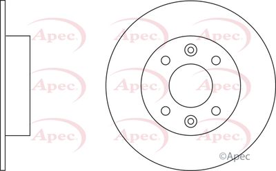 APEC Brake Disc DSK184
