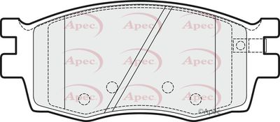APEC Front Brake Pads PAD1491