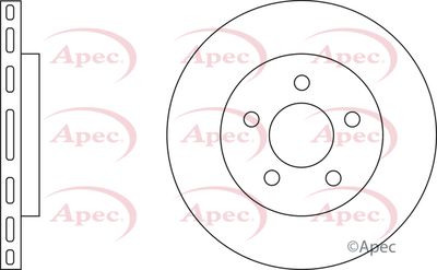 APEC Brake Disc DSK2037