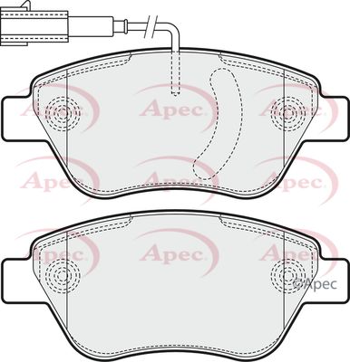 APEC Front Brake Pads PAD1549