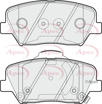 APEC Front Brake Pads PAD1979