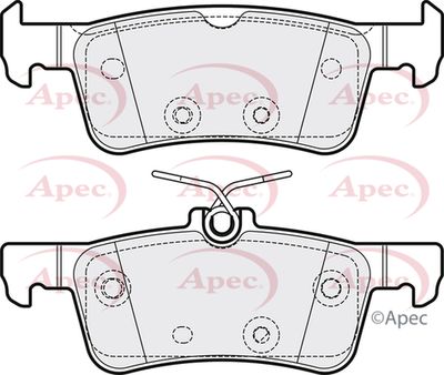 APEC Rear Brake Pads PAD2204
