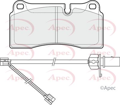 APEC Rear Brake Pads PAD1996