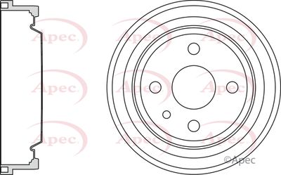 APEC Brake Drum DRM9126