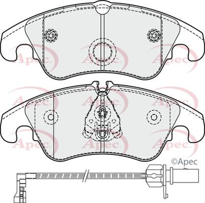 APEC Front Brake Pads PAD1862