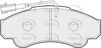 APEC Front Brake Pads PAD1251