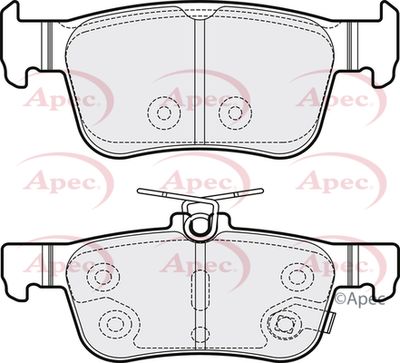 APEC Rear Brake Pads PAD2136
