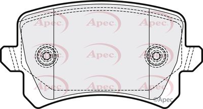 APEC Rear Brake Pads PAD2190