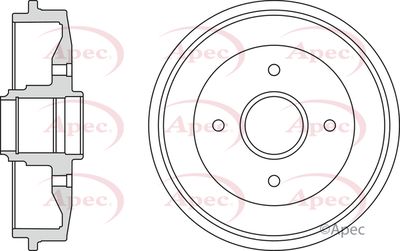 APEC Brake Drum DRM9928