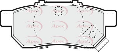 APEC Rear Brake Pads PAD1009