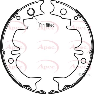APEC Brake Shoes SHU728