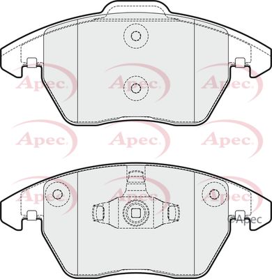 APEC Front Brake Pads PAD2041