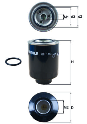 Mahle Fuel Filter KC135D