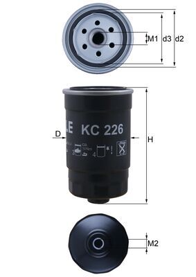 Mahle Fuel Filter KC226