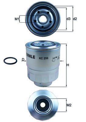 Mahle Fuel Filter KC256D