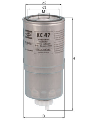 Mahle Fuel Filter KC47