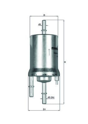 Mahle Fuel Filter KL156/1