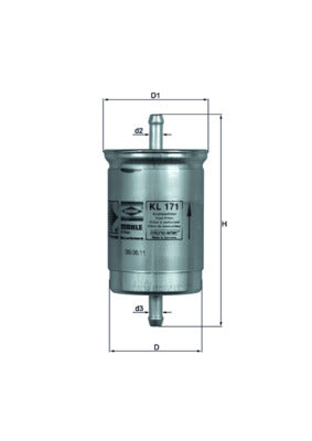 Mahle Fuel Filter KL171