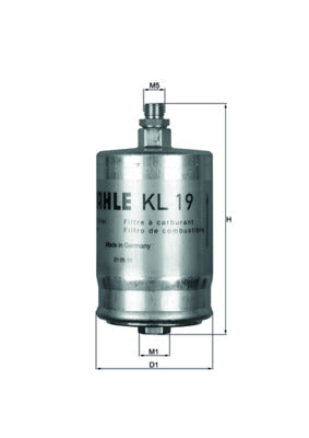 Mahle Fuel Filter KL19