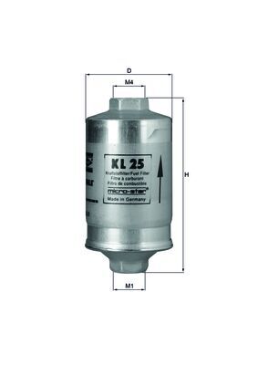 Mahle Fuel Filter KL25