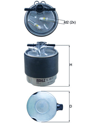 Mahle Fuel Filter KL440/41