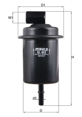 Mahle Fuel Filter KL453