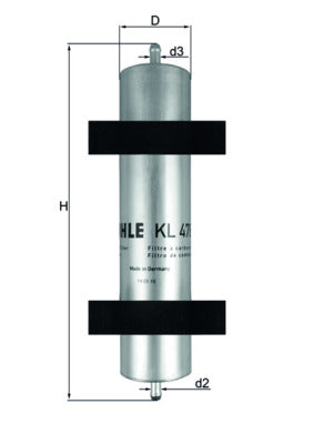Mahle Fuel Filter KL478