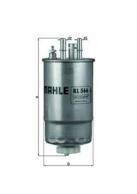 Mahle Fuel Filter KL566