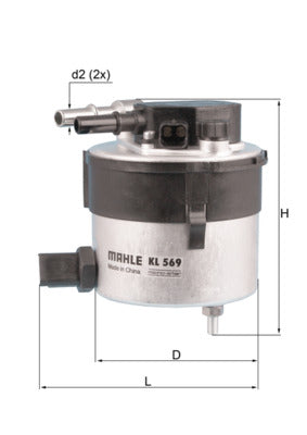Mahle Fuel Filter KL569
