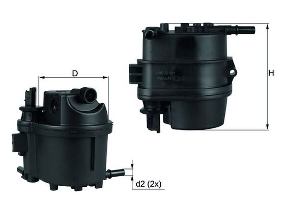 Mahle Fuel Filter KL779