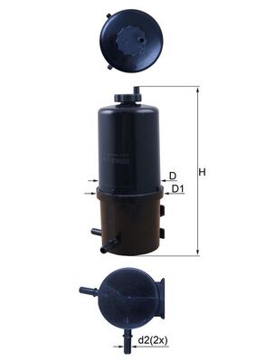 Mahle Fuel Filter KL787