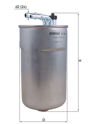 Mahle Fuel Filter KL792