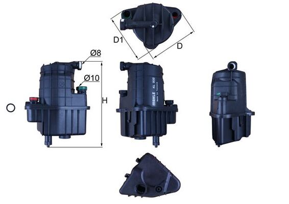 Mahle Fuel Filter KL832D