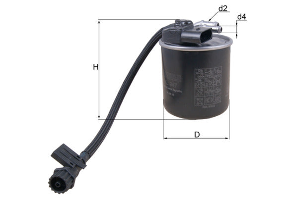 Mahle Fuel Filter KL947