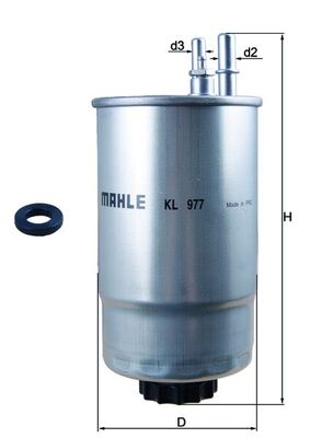 Mahle Fuel Filter KL977D