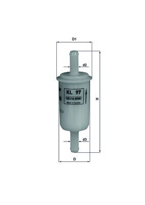 Mahle Fuel Filter KL97
