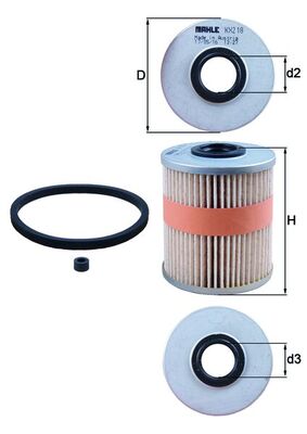 Mahle Fuel Filter KX218D