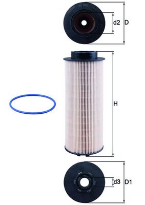 Mahle Fuel Filter KX262D