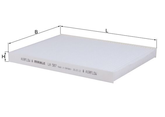 Mahle Cabin Filter LA587
