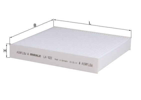 Mahle Cabin Filter LA922