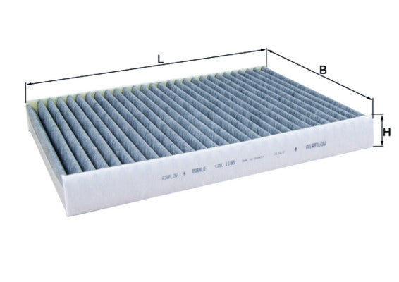 Mahle Carbon Cabin Filter LAK1185