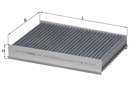 Mahle Carbon Cabin Filter LAK249