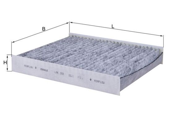 Mahle Carbon Cabin Filter LAK293