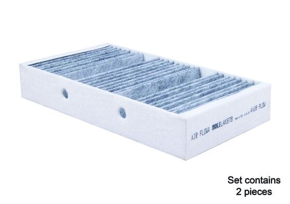 Mahle Carbon Cabin Filter 2 Pcs LAK878/S
