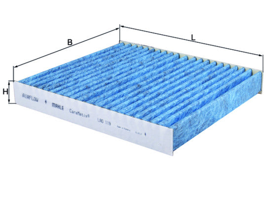 Mahle Caremetix Cabin Filter LAO119
