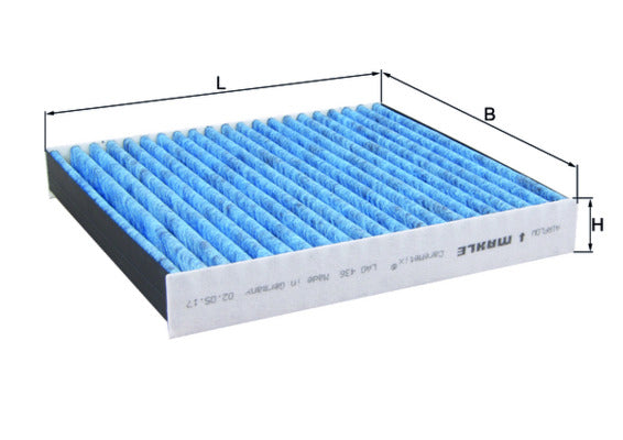 Mahle Caremetix Cabin Filter LAO436