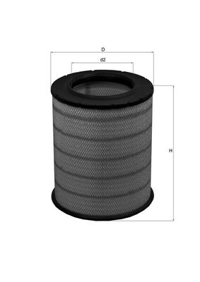 Mahle Air Filter LX1281