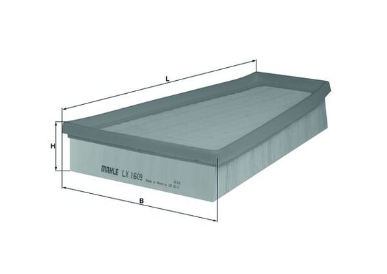 Mahle Air Filter LX1609