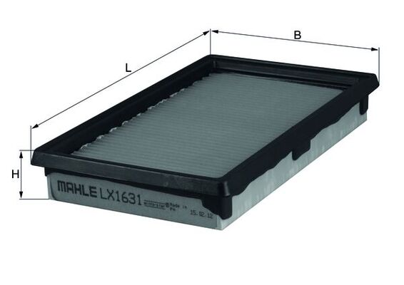 Mahle Air Filter LX1631